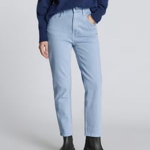 Everlane, the Original Cheeky Jean, Size 28, Light Blue